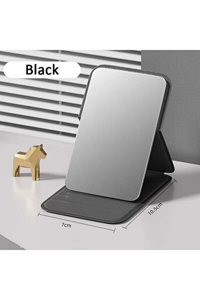 Choice black Woman MINI Folding Makeup Mirror High-quality Portable Pocket Ma...