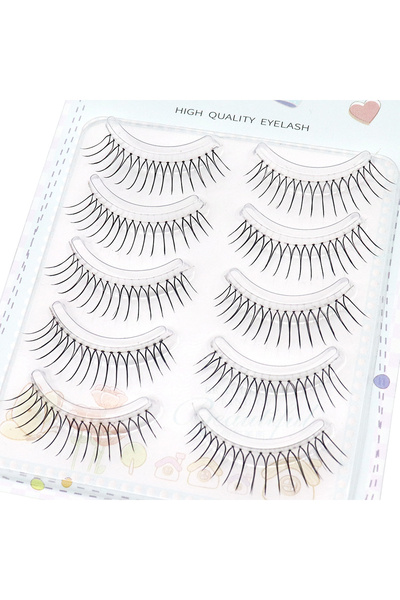 Choice1 style 4 Korean U-shaped False Eyelashes Ins Zhang Yuanying False Eyel...
