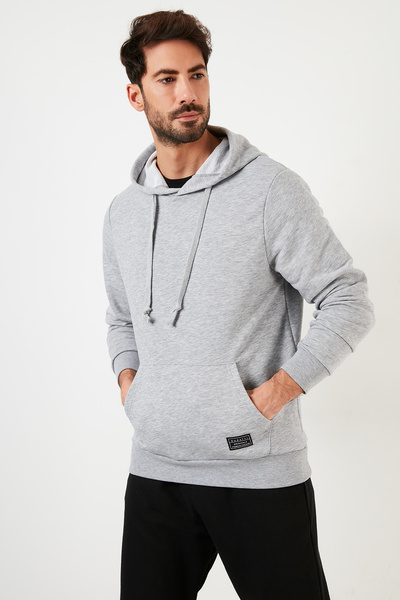Buratti Pamuklu Kapüşonlu Kanguru Cepli Sweat Erkek Sweat 5905240