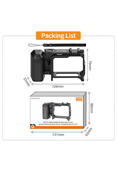 Choice New For Ace Pro 2 1 2-IN-1 Detachable Protective Frame&Street Photogra...