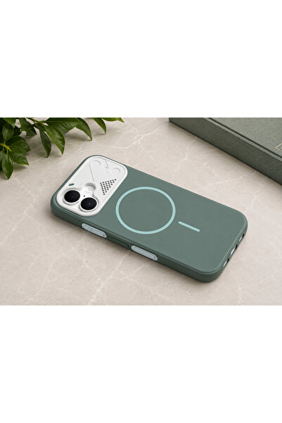 halkhouse İphone 16 Kılıf Kamera Korumalı Mage Safe Özellikli Joko Export Kapak