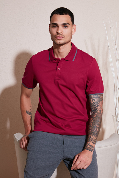 Buratti Pamučna polo majica standardnog kroja, muška polo majica 5902063