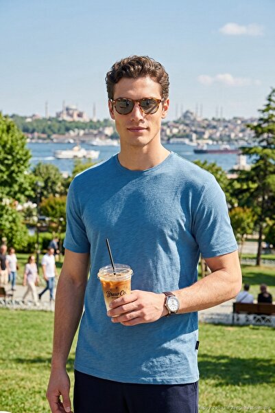 Buratti Cotton Crew Neck Basic t Shirt Men's t Shirt 59020001