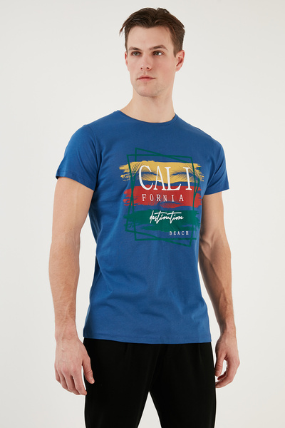 Buratti Cotton Slim Fit Crew Neck T Shirt Ανδρικό T SHIRT 541CALIFORNIA24