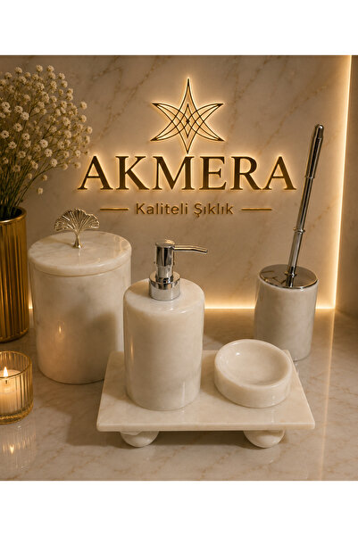 Akmera Home 5 Parça Ultra Lüks Banyo Seti