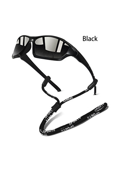 Choice3 GL-Black with Chain Fashion Unisex Sports Sunglasses Color Splicing D...