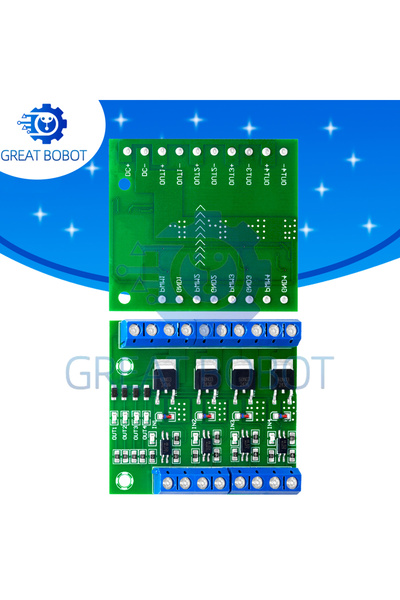 Choice 1PC MOSFET 4-Channel Pulse-Triggered Switch Controller Board with PWM ...