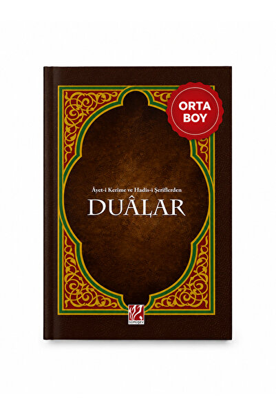 Gümüşev Yayıncılık Ayet-i Kerime Ve Hadis-i Şeriflerden Dualar (orta Boy) & M...
