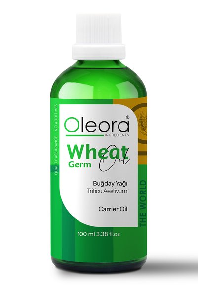 Oleora Wheat Oil, Pure, Fixed Oil, (Wheat Oil), Carrier Oil Pure 100 ml