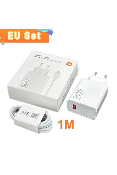 choice2 XIAOMI 90W EU with 1M Original 90W Charger Turbo Fast Charger for Poc...