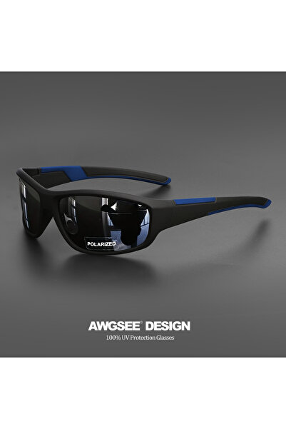 Choice3 C3 Blue Black Premium Polarized Sports Sunglasses by AWGSEEDESIGN – 1...