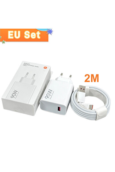 Choice XIAOMI 90W EU with 2M Original 90W Charger Turbo Fast Charger for Poco...
