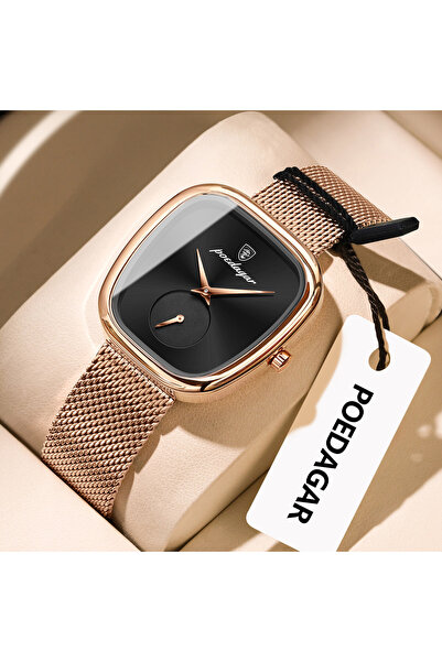 Choice 783 Rose Gold Black Luxury Brand Woman Watch Waterproof Stainless Stee...
