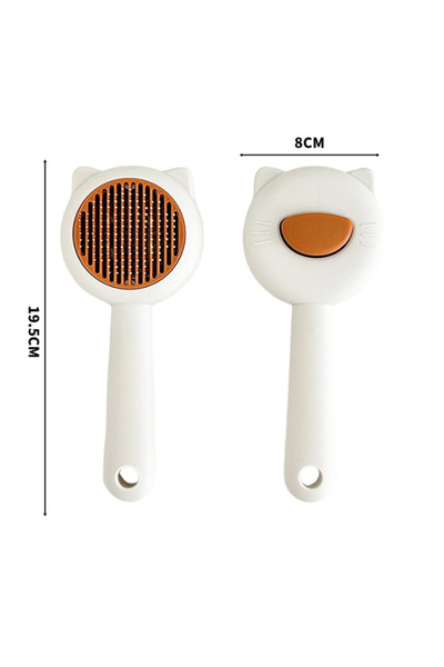 choice2 White Pet Comb Cat Hair Removal Cleaning Brush Kitten Magic Massage G...