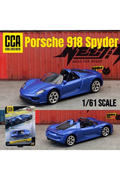 Choice8 سيارة بورش 918 سبايدر CCA نموذج لعبة بمقياس 1/64، مناسبة لسيارات هوت ...