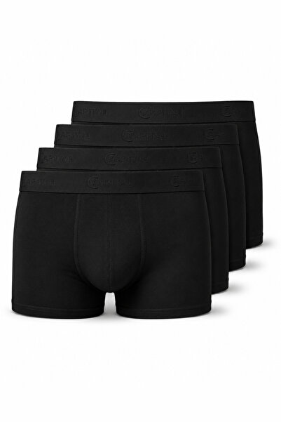 BRAINWEAR Boxer pentru bărbați din bumbac Lycra, pachet de 4, ediția Capital