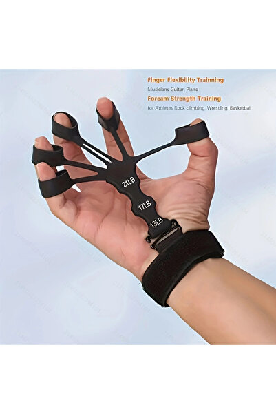 Choice blakc Grip Strength Trainer Finger Strengthener-Hand Strengthener 3 Re...