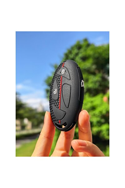 Choice5 2 plus 1 Buttons Silicone Car Key Case For Hyundai Kona Ev N-Line Tuc...