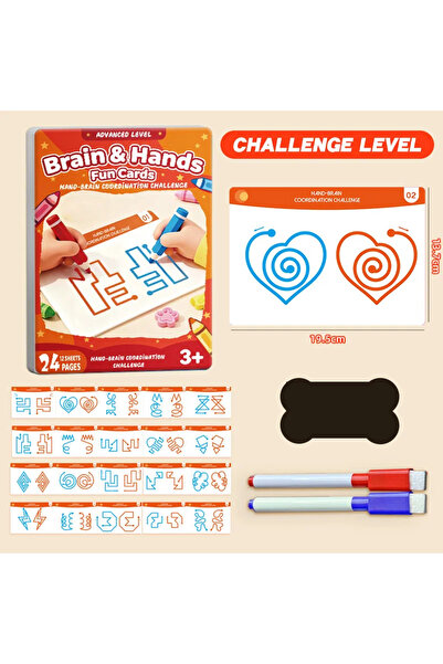 Choice Challenge Level Left and Right Brain Development, Thinking Training Pu...