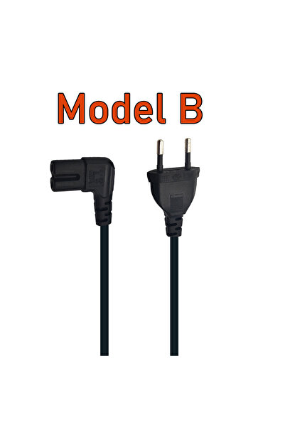 choice2 كابل طاقة موديل B بقابس أوروبي ثنائي الشعب إلى موصل IEC 320-C7 على شك...