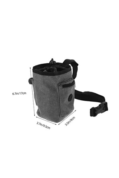 Choice GRAY Drawstring Chalk Bag Adjustable Storage Pouch Magnesium Powder Ba...