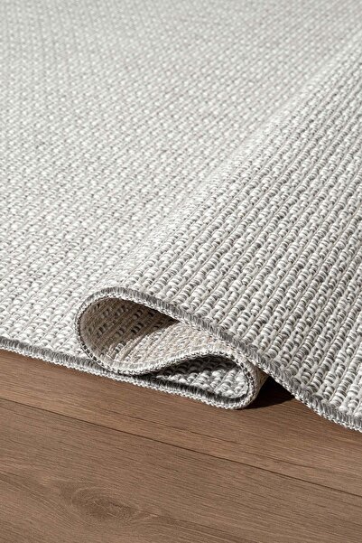 Cotto Home Saten Sisal SS003A Krem Modern Sisal Halı Yumuşak Dokulu Kaymaz Ta...