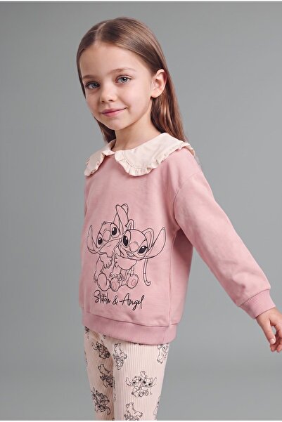 DeFacto Set Disney Lilo & Stitch din 2 piese pentru fetițe G8740A526SP