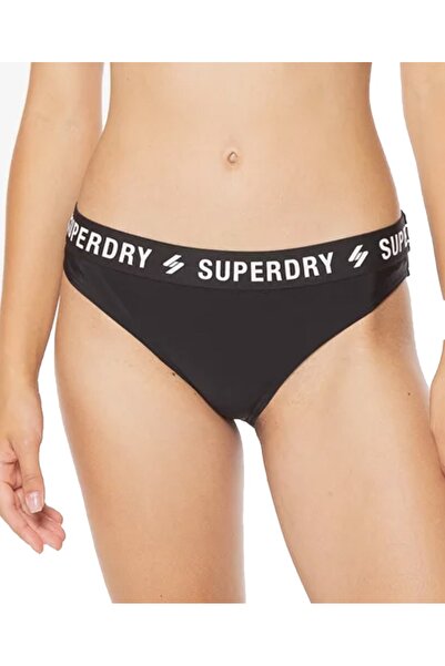 SUPERDRY SDCD CODE ΕΛΑΣΤΙΚΟ ΣΛΙΠ ΜΠΙΚΙΝΙ W3010278A-02A Μαύρο