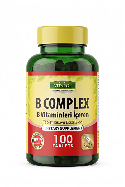 Vitapol B Kompleks 100 Tablet Vitamin B Complex