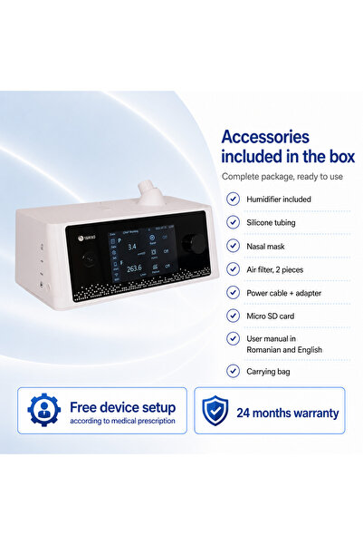 YAMIND APAP DM28 sleep apnea machine - white