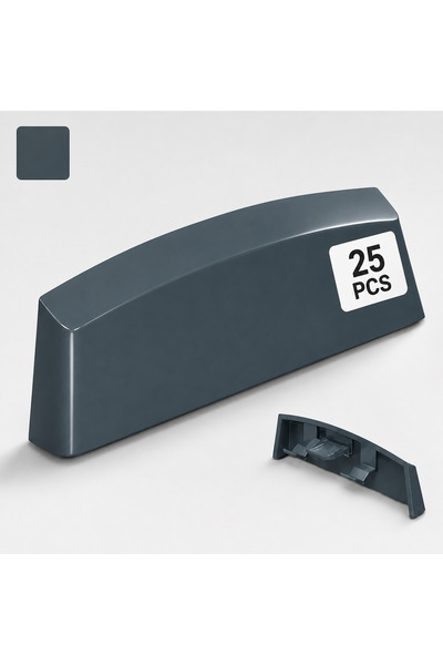 V VOOXA Set de 25 capace de drenaj pentru ferestre și Thermopan VOOXA, PVC, R...