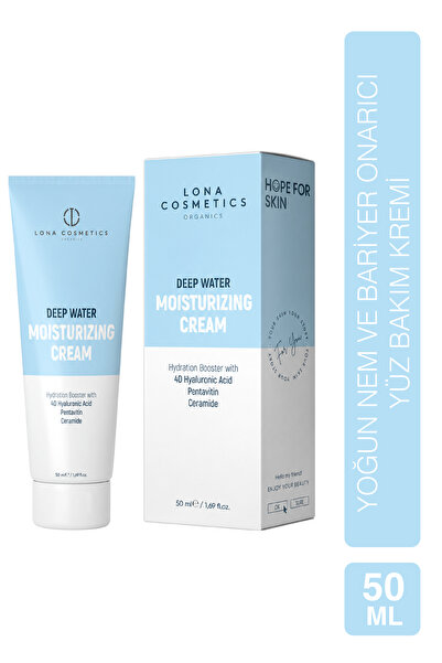 Lona Cosmetics Su Bazlı Yoğun Nemlendirici Yüz Bakım Kremi 50 ml