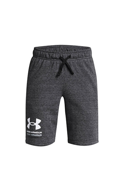 Under Armour Αγορίστικο Σορτς Ρίβαλ Τέρι 1383135-025 Γκρι