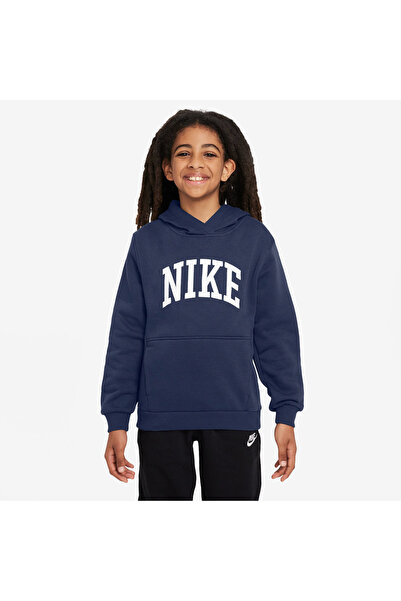 Nike K NSW CLUB FLC HDY HBR MC HJ3156-410 Μπλε