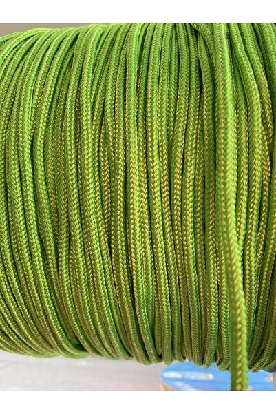 EgeÇelikHalat Neon Yeşil Renkli İskota Halat İp 10 Mm 10 Metre Yelken Mandar ...