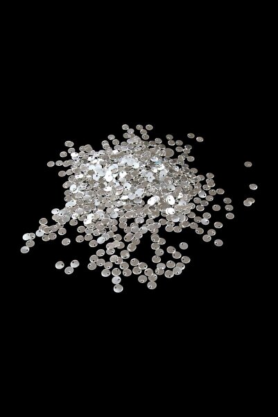 Serhat Aksesuar ve El İşçilik Yandan Delikli 6 mm Pirinç /Pul Payet (30 Gr)