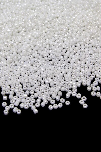 Serhat Aksesuar ve El İşçilik 100 Gr Mother of Pearl White Number 06 Hobby Beads