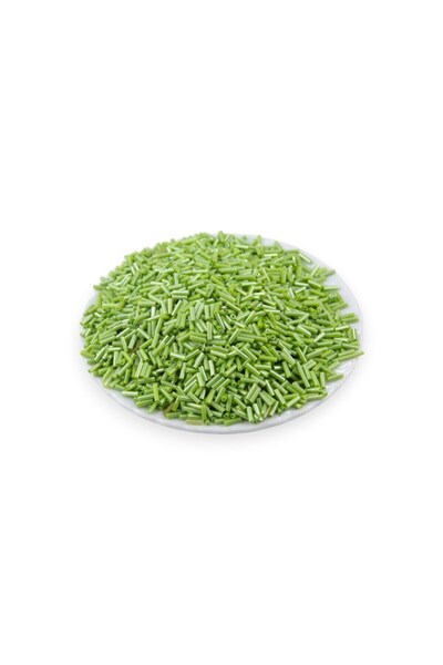 Serhat Aksesuar ve El İşçilik 6X2 mm Pastel Green Tube Beads 90 Gr
