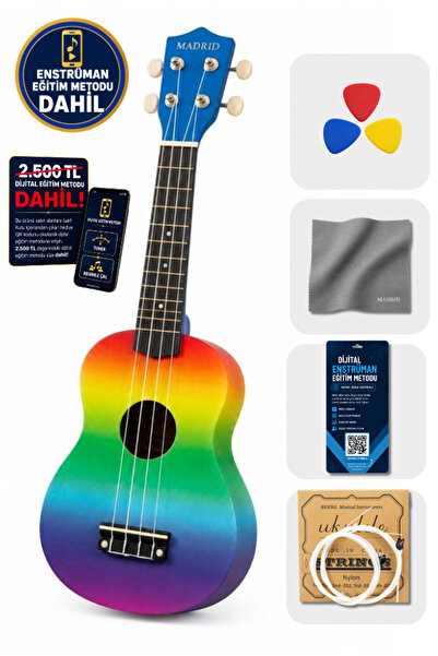 MADRID Ukulele Profesonel Soprano MU-21-19