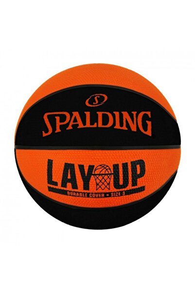 SPALDING LAY UP ΠΟΡΤΟΚΑΛΙ BLACE ΜΕΓΕΘΟΣ 7 84-548Z1 Πορτοκαλί
