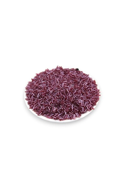 Serhat Aksesuar ve El İşçilik 6X2 mm Plum Pipe Beads 100 Gr