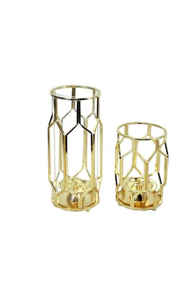 Highpoint High Point Decorative Piece with a Unique Artistic Touch Adding an Elegant Touch to Tables and Corners, Gold Color