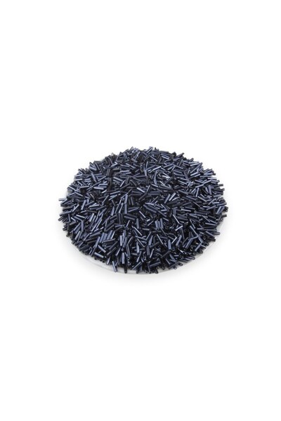 Serhat Aksesuar ve El İşçilik 6X2 mm Smoked Short Tube Beads 100 Gr