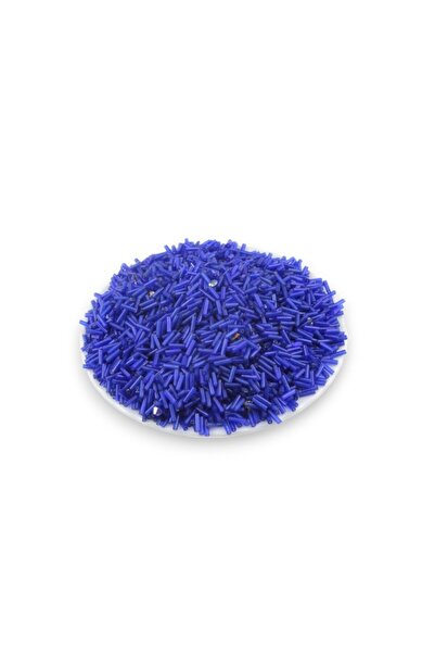 Serhat Aksesuar ve El İşçilik 6X2 mm Royal Blue Tube Beads 100 Gr