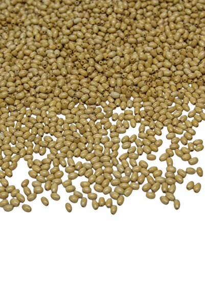 Serhat Aksesuar ve El İşçilik 3 mm Light Raw Wood Beads 50 Gr Serial No 118