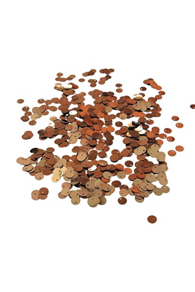 Serhat Aksesuar ve El İşçilik Bakır 8 mm Yandan Delikli Plastik Pul Payet 30 ...