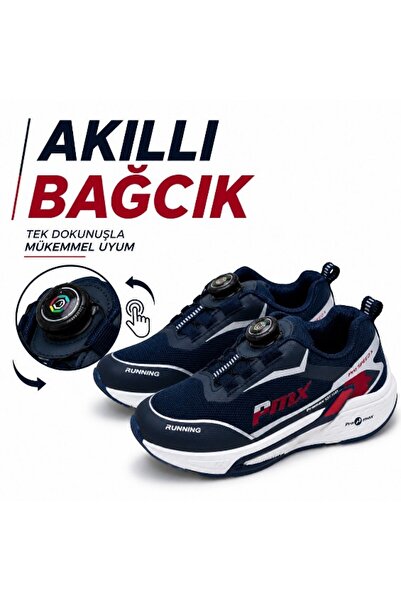 Promax AKILLI BAĞCIKLI ÇOCUK SPOR AYAKKABI LACİVERT 31-35