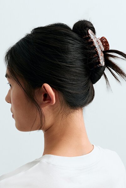 Oysho Large tortoiseshell hair clip