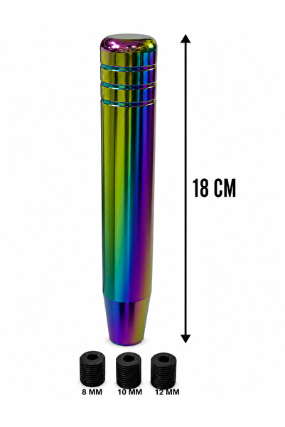 OTO SÜSLEN İSTANBUL Yanık Metal Vites Topuzu 18 cm