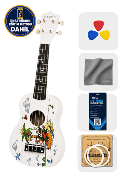 MADRID Ukulele Profesonel Soprano ISLAND